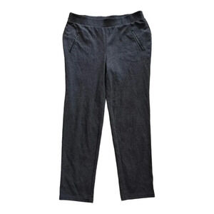 JM Collection Gray Stretch Casual Pants M